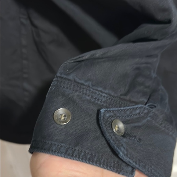 Rag & Bone Black Lightweight Shirt Jacket - Picture 4 of 8